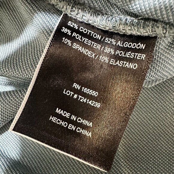 32 Degrees Heat Pants XXL Blue Elastic Waist Stretch Cotton Twill Slacks NWT - Picture 6 of 7